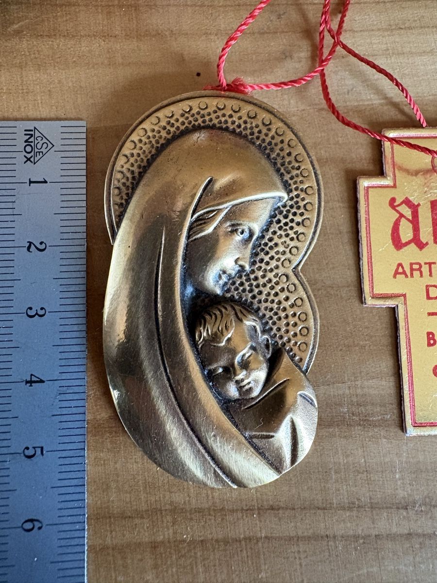 Ciondoli: Heilige Maria Bronze Anhänger – Nuovo (secondo la descrizione) da Rümlang venduto da resale35 1
