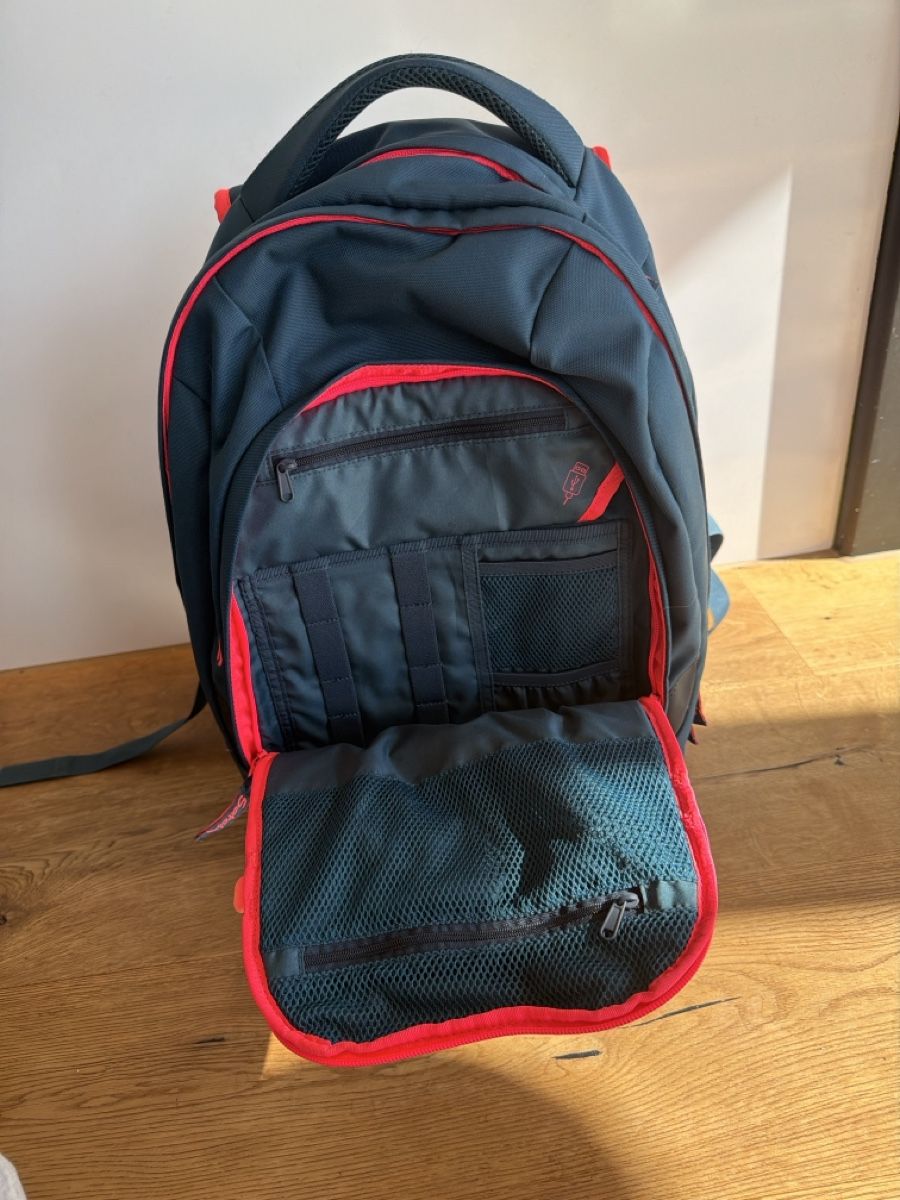 Satch Zaini: Satch Schulrucksack Blau/Pink  – Usato da Zug venduto da Trulli04 4