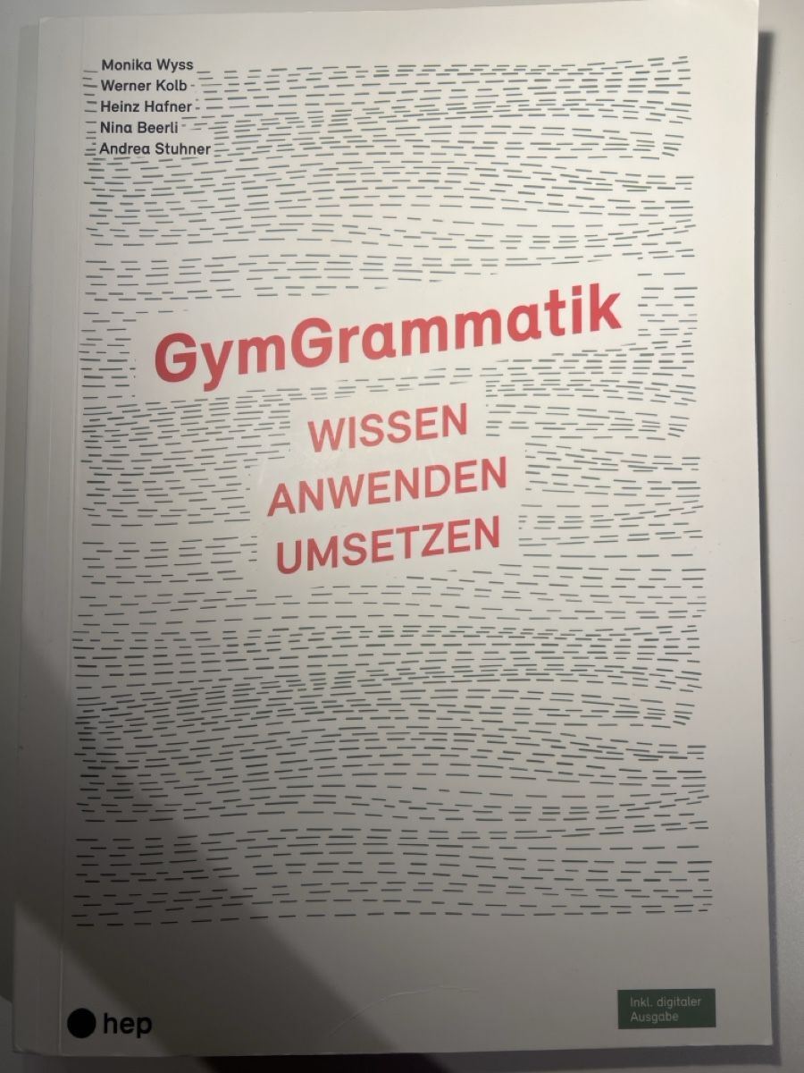 Bücher: GymGrammatik – Neu (gemäss Beschreibung) aus Zürich von sam_9595