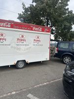 Remorque food truck équipée cuisine professionnelle blanc