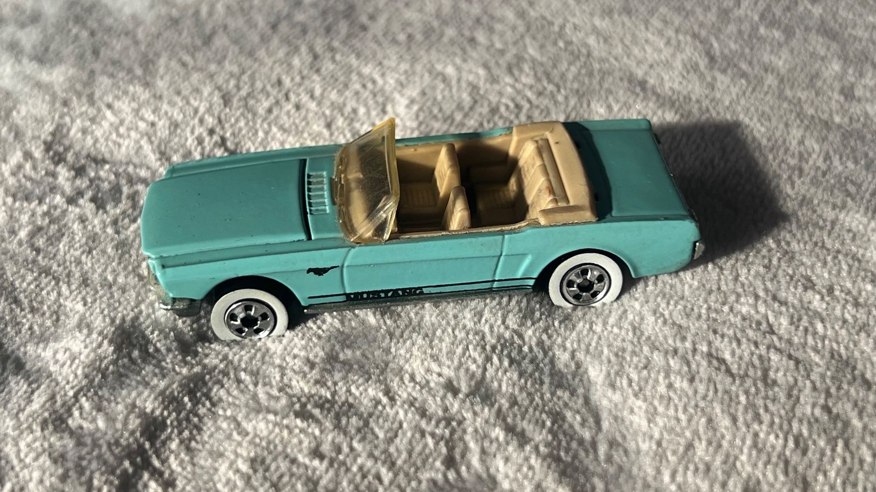Hot Wheels Modellini d'auto: Hot Wheels Ford Mustang, türkis, 1983 – Usato da Schübelbach venduto da Dolly990_2