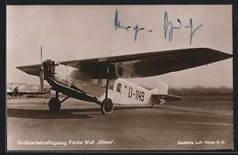 Grossverkehrsflugzeug Focke Wulf Möwe