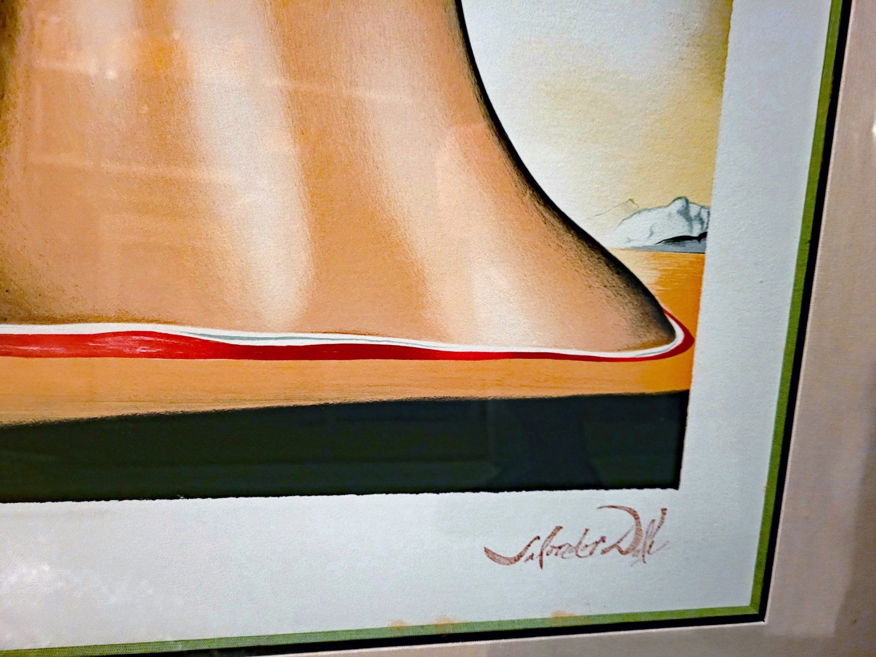 Grafica & Litografie: DALI Litho LES 3 SPHINX DE BIKINI AVEC CADRE – Usato da Onex venduto da angel1945 3