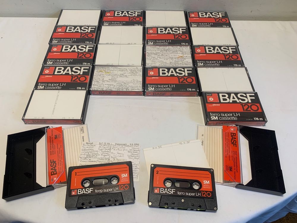 3 CASSETTE AUDIO Vierge Basf Record EUR 12,00 - FR