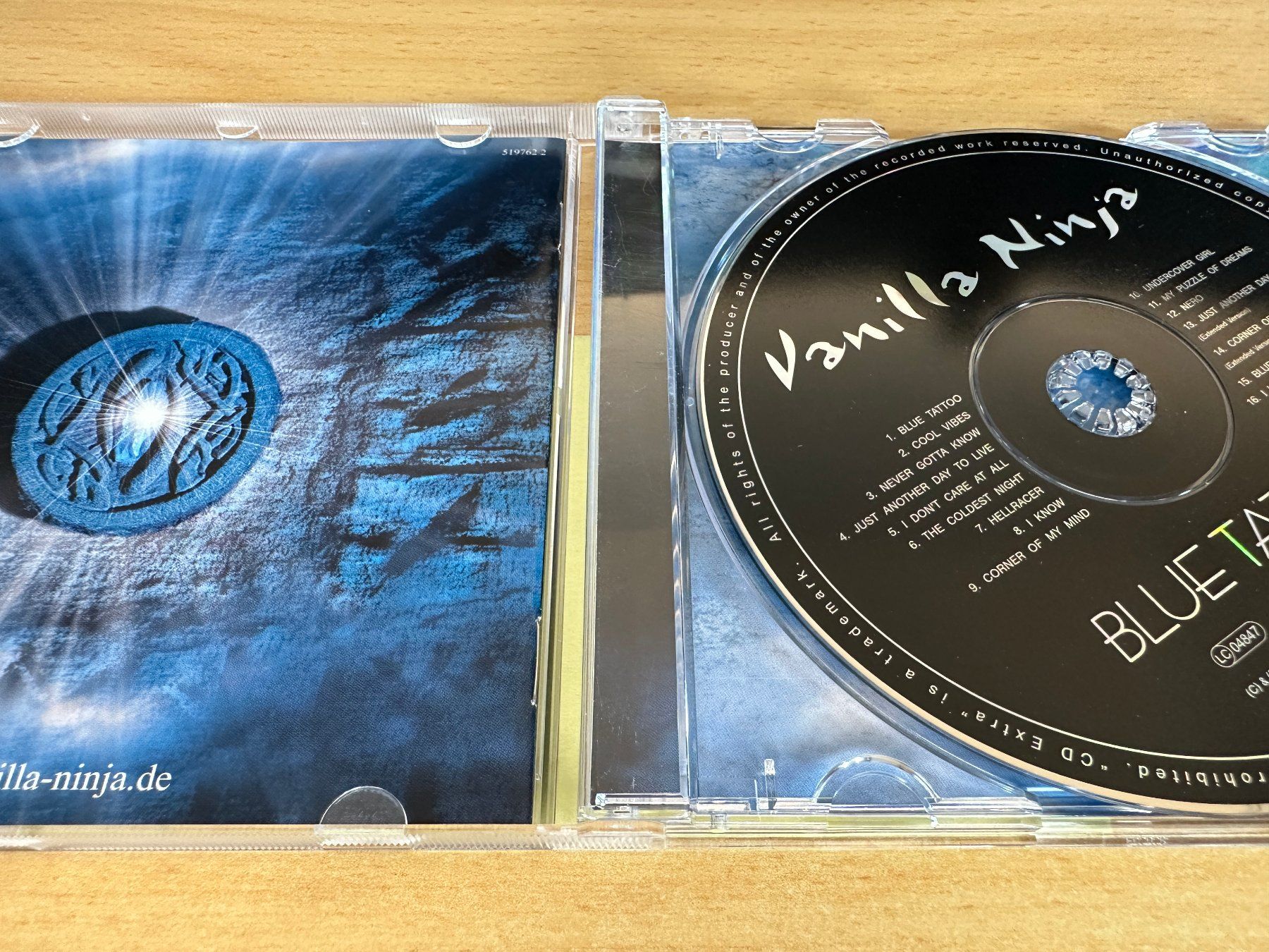 CD: Vanilla Ninja – Blue Tattoo – Usato da Rikon im Tösstal venduto da Alpenmutz 2
