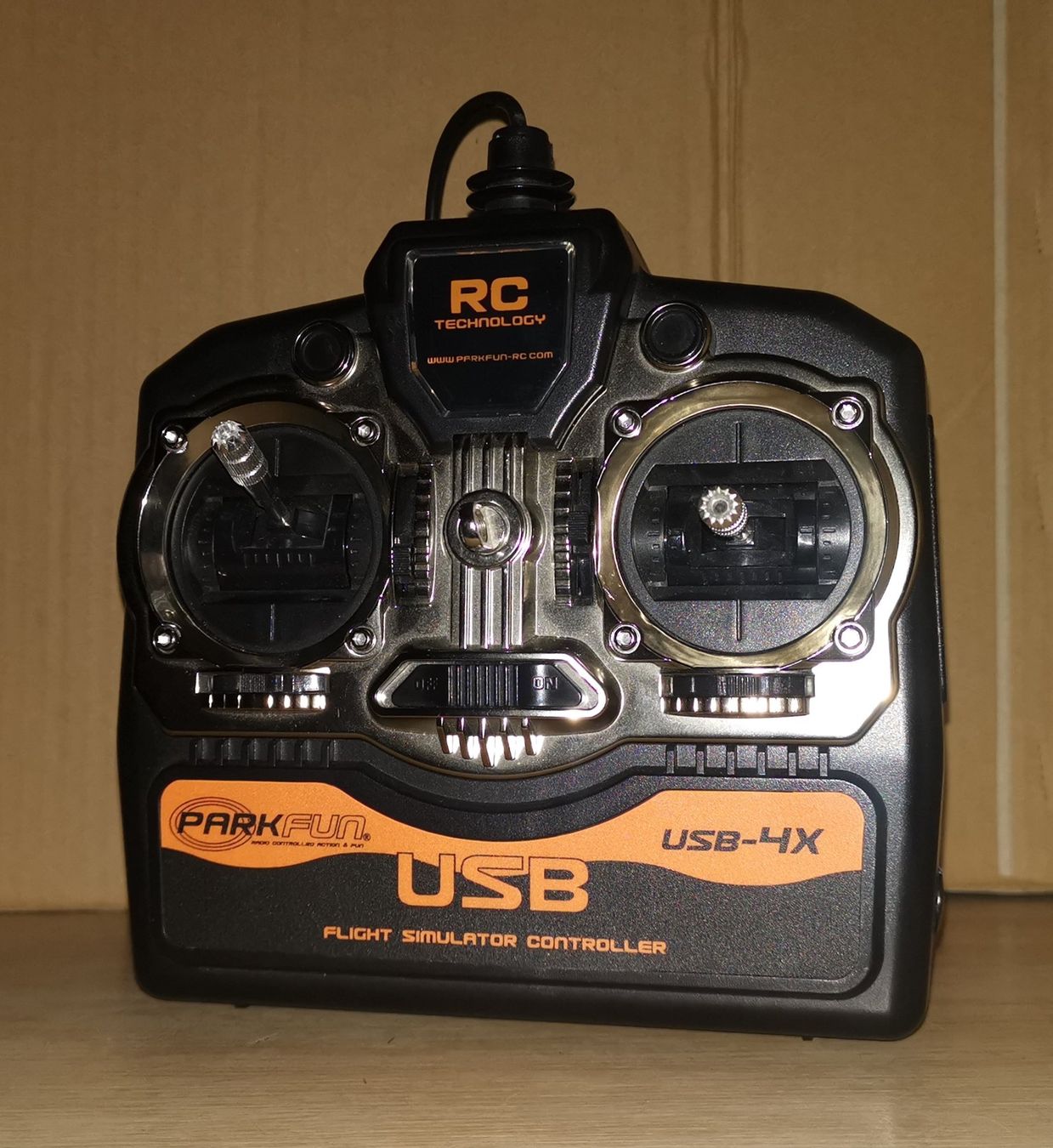 Manettes: Parkfun USB-4X Flight Simulator Controller – D'occasion à Degersheim par uGod