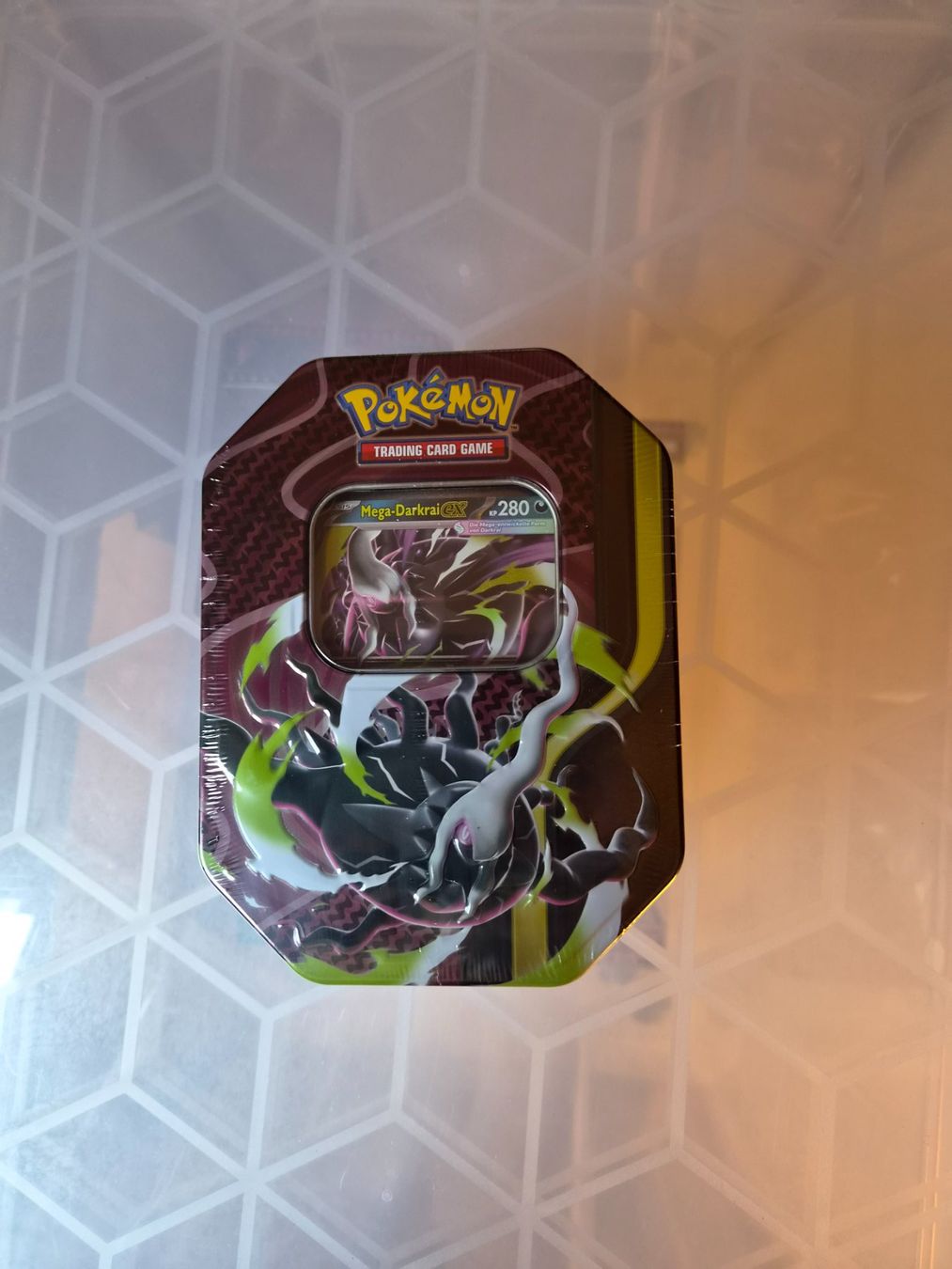 Pokémon Sammelbilder & Trading cards: Pokémon Mega-Darkrai-ex Tin DE versiegelt – Neu (gemäss Beschreibung) aus Sisseln AG von schenk-figuren