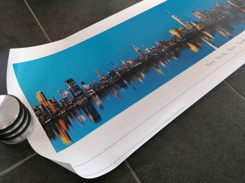 Foto & Immagini: Bild / Poster New York ca. 34x101cm – Nuovo (secondo la descrizione) da Nänikon venduto da Manta87 1