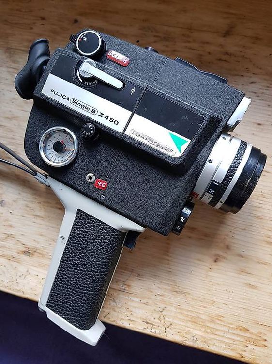Caméra Fujica Single 8 P1 – Argentique 8mm, Années 1970, Très Bon état