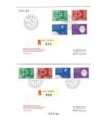 3 enveloppes FDC expo nat suisse lsanne 1963 / 1964