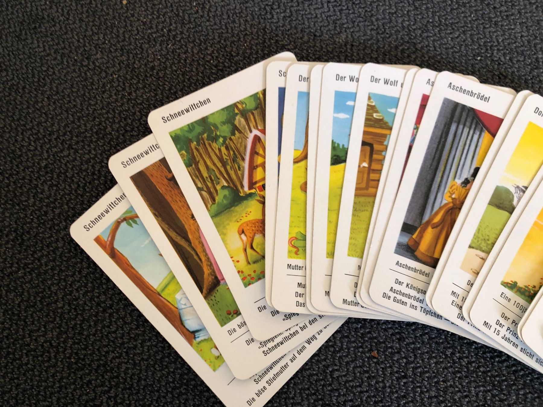 Giochi: ANTIKES QUARTETT SPIEL MIT MÄRCHEN – Usato da basel venduto da Lastcall 2