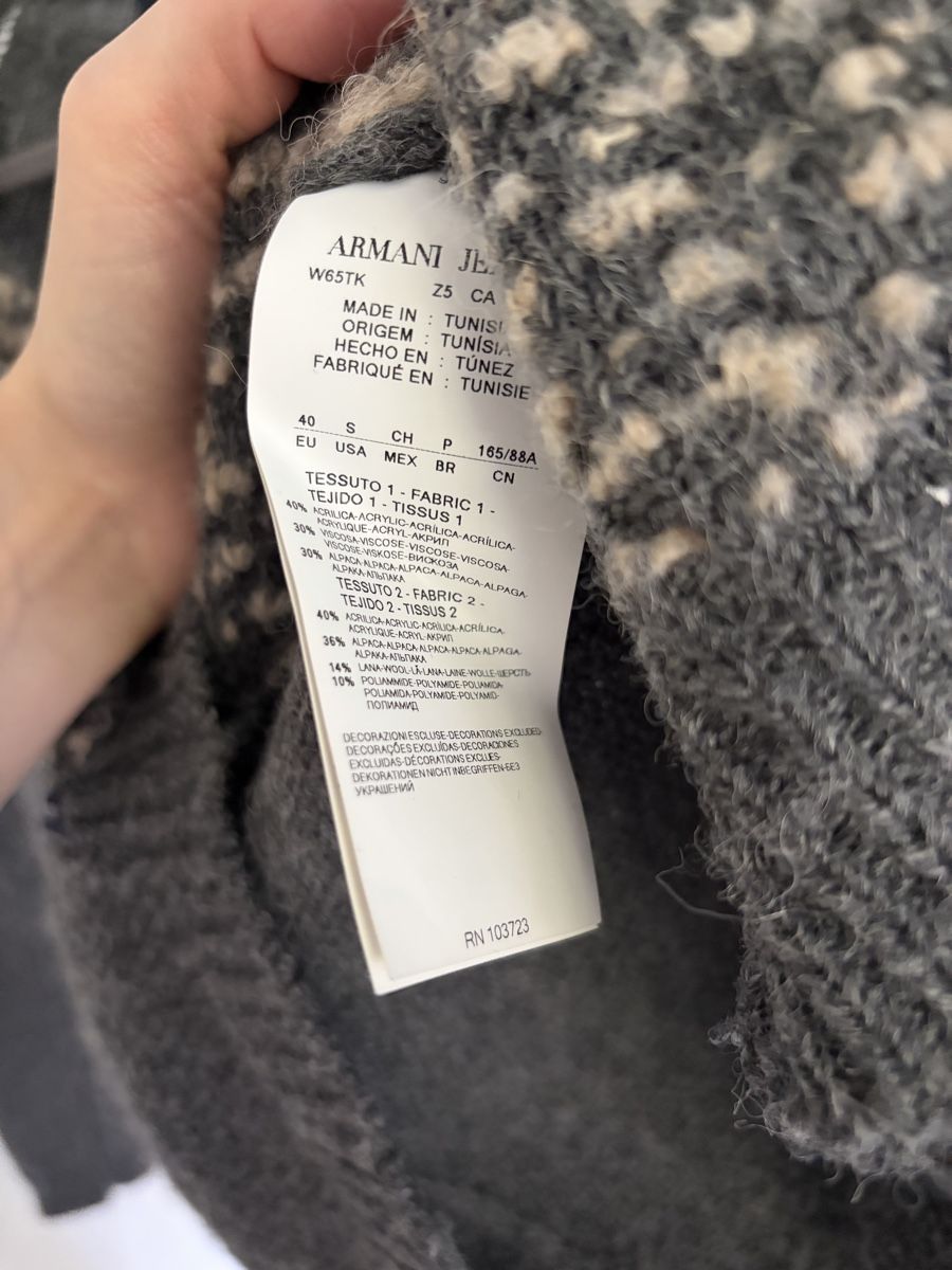 Armani Maglioni & Felpe: Armani Jeans sweater – Usato da Hünibach venduto da rut_hlg5 3