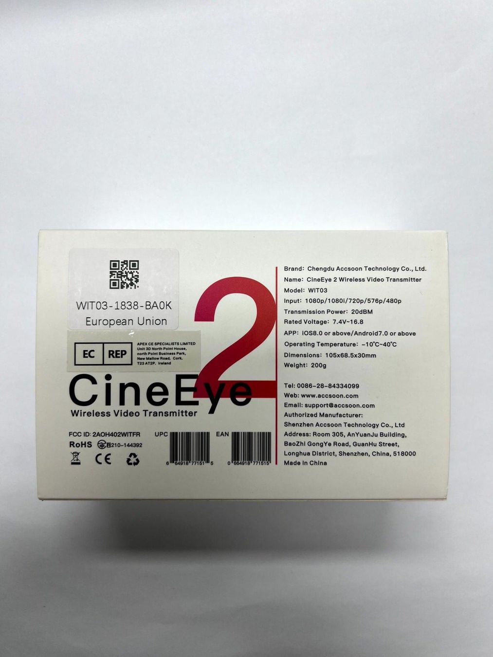 Videocamere: Accsoon CineEye 2 Wireless Video Transmitter – Nuovo (secondo la descrizione) da Herisau venduto da RemoteVisionGmbH 2