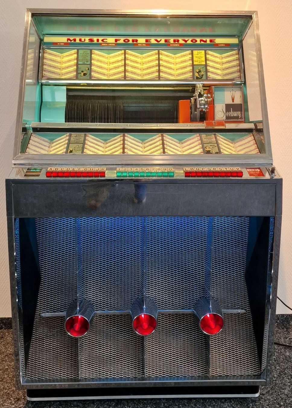 Jukebox: Musikbox Seeburg 201 – Usato da Geroldswil venduto da jukeman