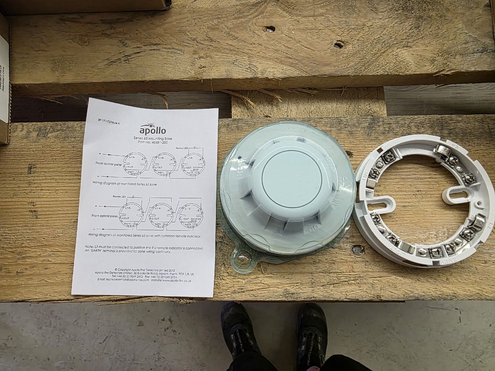 Sistemi d'allarme: Apollo Series 65 Optical Rauchmelder neu – Nuovo (secondo la descrizione) da ermensee venduto da Ttrottmann