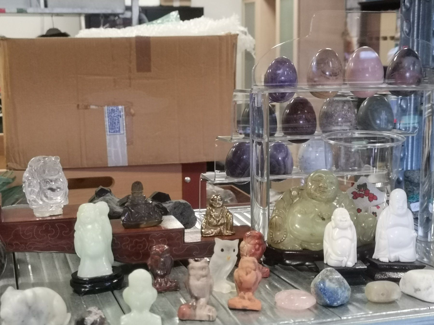 Statuette: alter Antiker Jade Buddha Amulett Schutz Glücksbringer – Nuovo (secondo la descrizione) da Kloten venduto da Asiatica 6