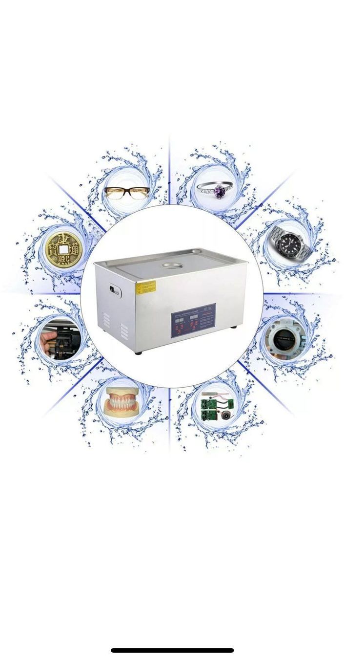 Tutte le macchine: +Ultraschallreiniger 30liter – Nuovo e nell'imballaggio originale da Amriswil venduto da JaJa-Express 2