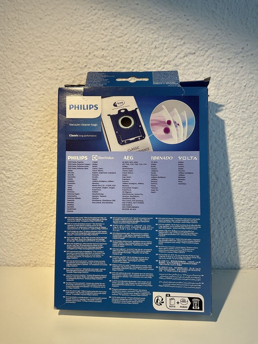 Philips Aspirateurs & Accessoires: Philips Staubsaugerbeutel – Neuf (Voir description) à Zofingen par Hoppla09 1