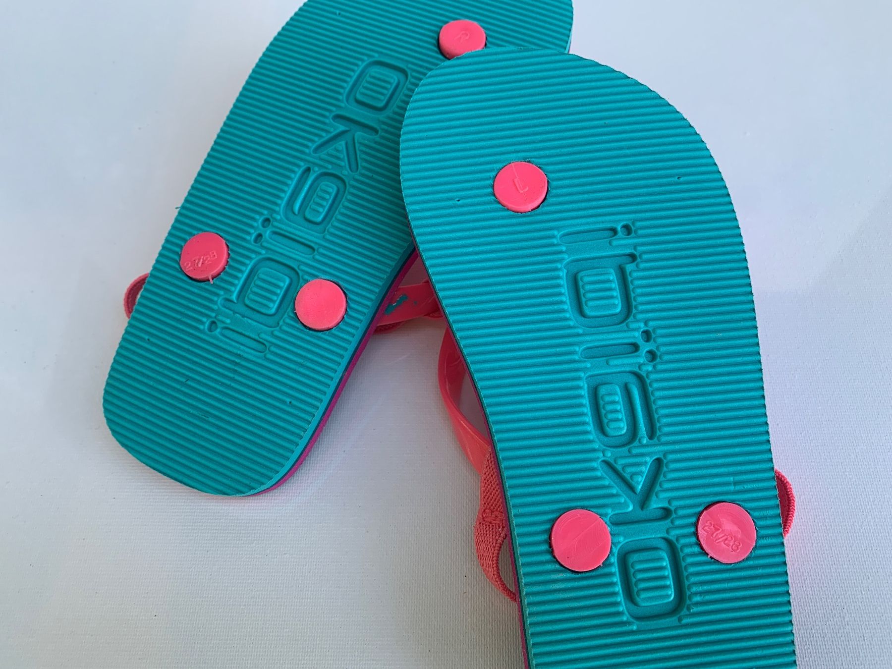 Scarpe per ragazze: Okaïdi Flipflops EUR 27/28 – Usato da Vinelz venduto da Ricardo-Jo 2