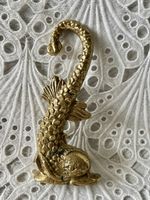 Messing Delphin Figur Dekoration 700 Gram