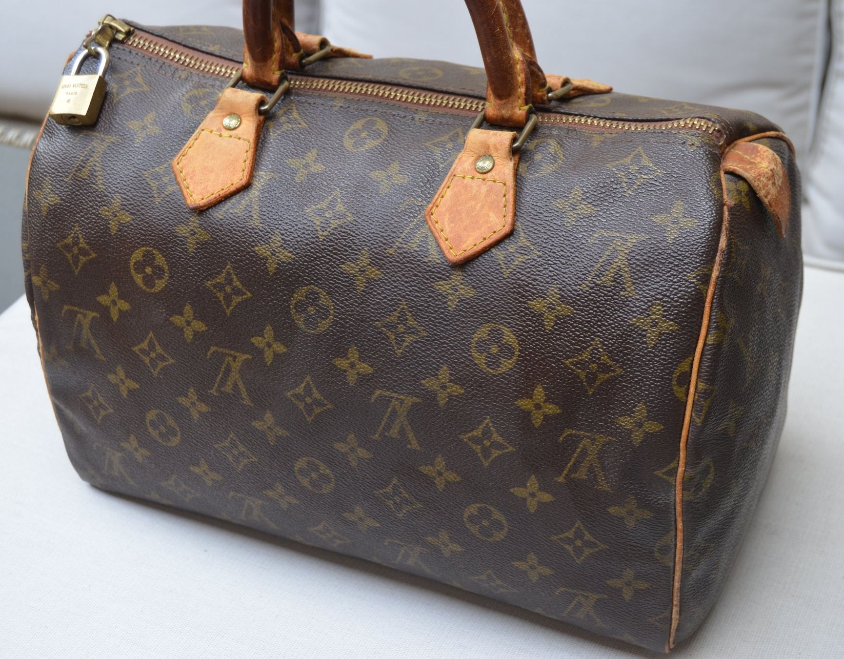 Louis Vuitton Borse da donna: Louis Vuitton Speedy 30 – Usato da Collonges venduto da Auganien