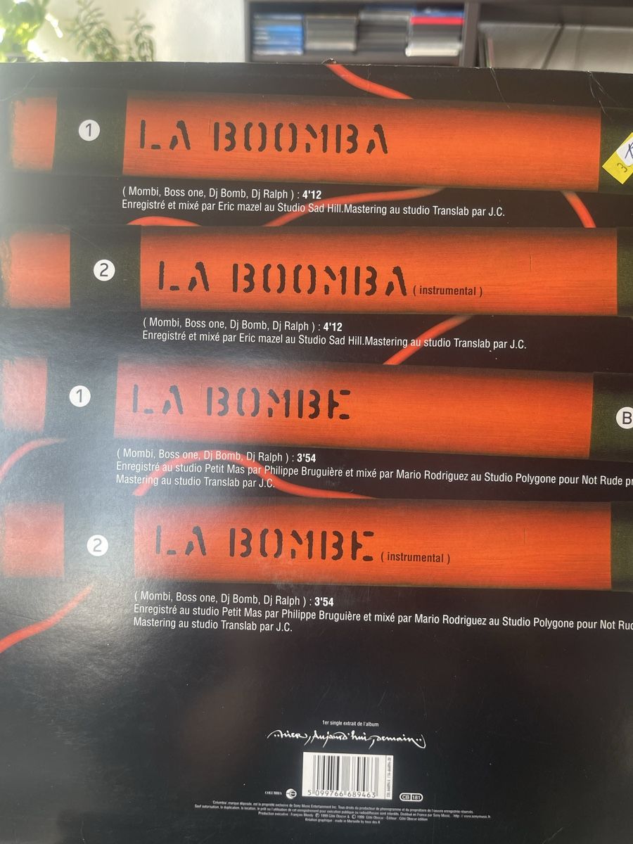 Dischi in vinile: Le 3 eme oeil / La Boomba – Usato da Dagmersellen venduto da stonefinger 1