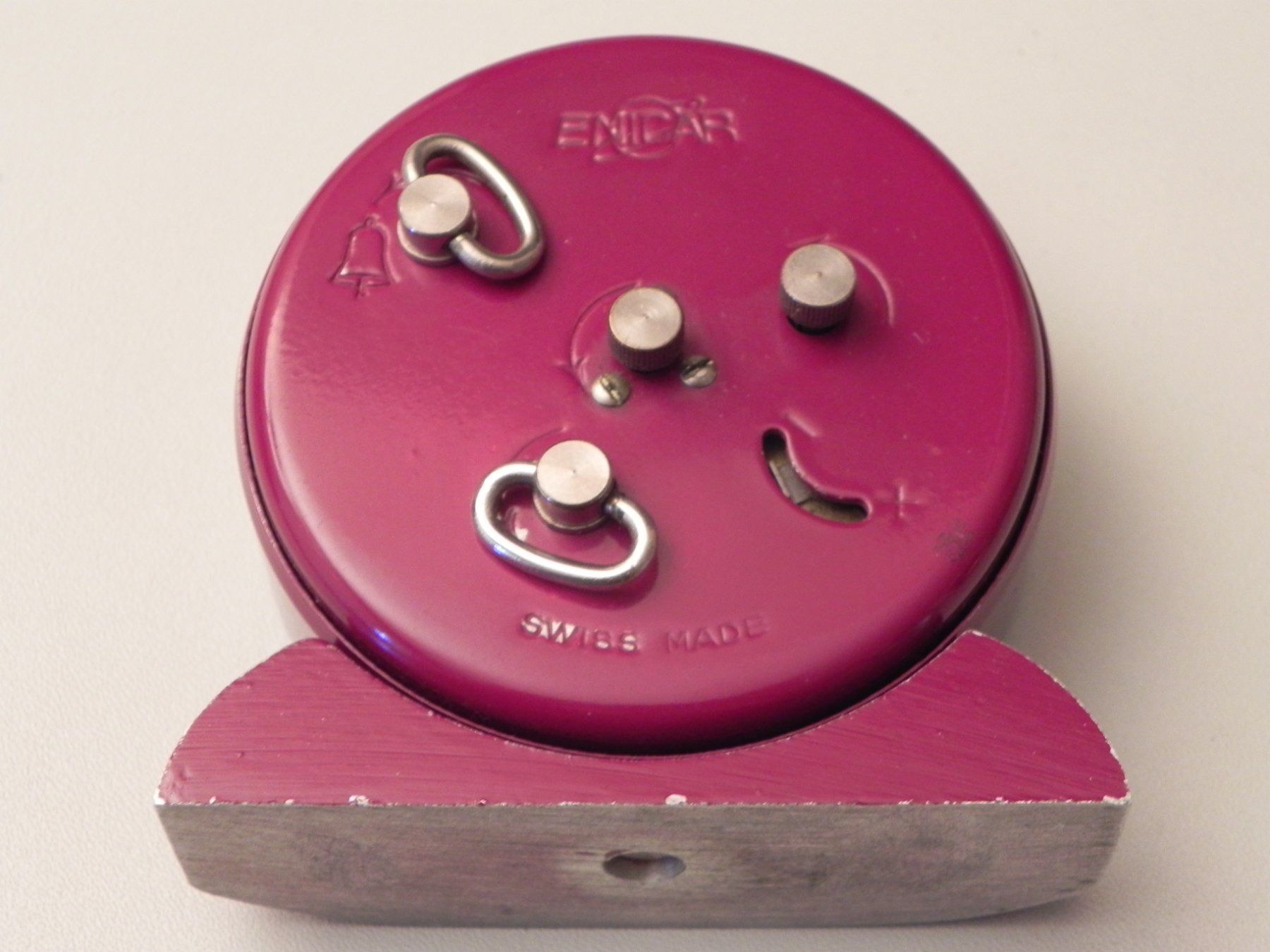 Enicar Wecker: Vintage Enicar Tischwecker – Gebraucht aus Minusio von Lory64 7