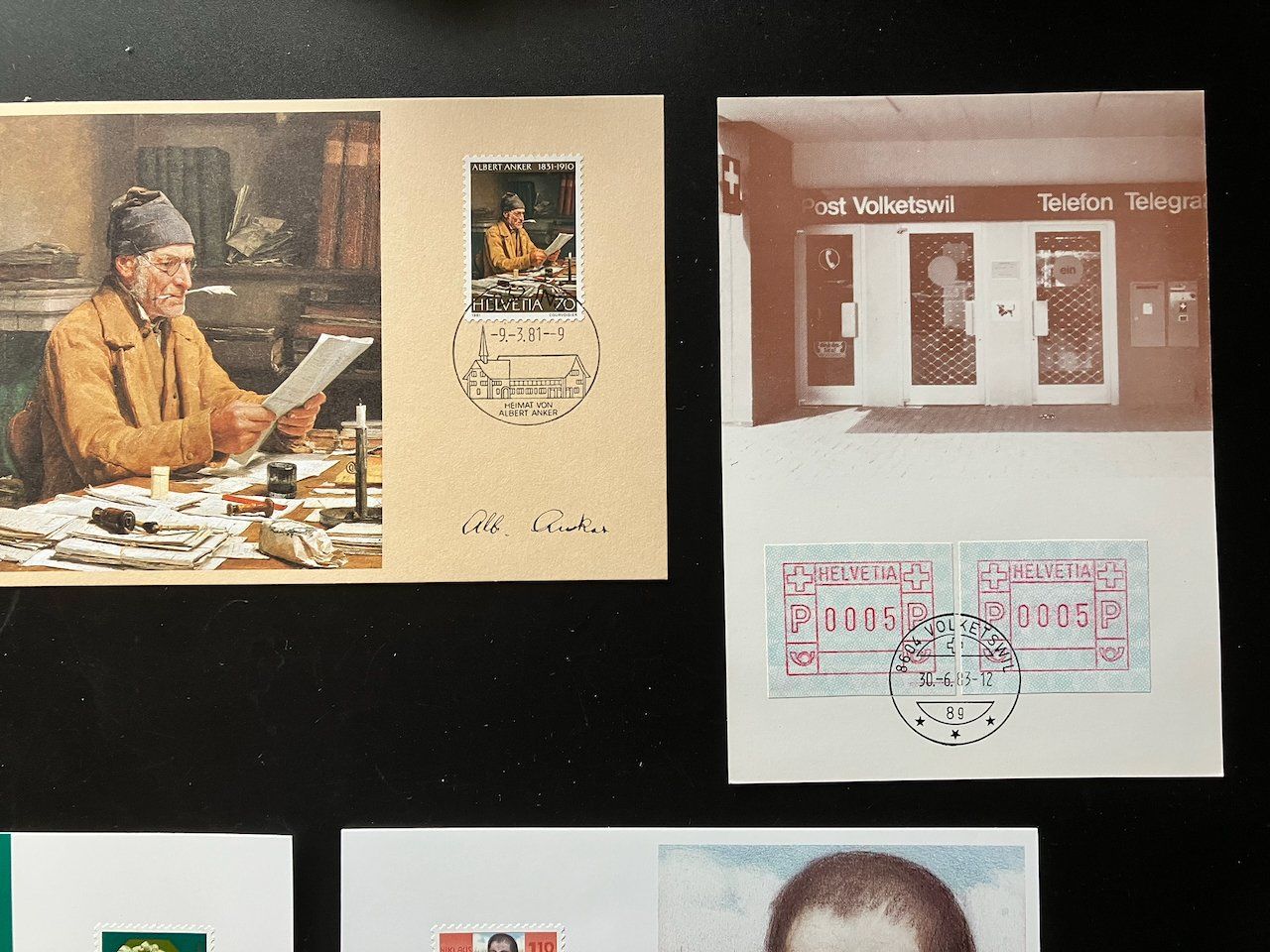 Tutti i francobolli: Maximumkarten und PTT-Folder 1979-96 – Usato da Nesslau venduto da zueri6 2