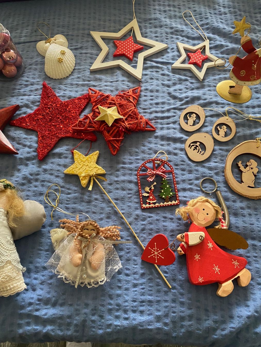 Tutte le decorazioni: Diverse Weihnachts - Deko – Usato da Allenwinden venduto da Obalu 3