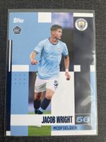 Topps Jacob Wright Manchester City