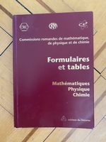Formulaires et tables (mathématiques, physique, chimie)