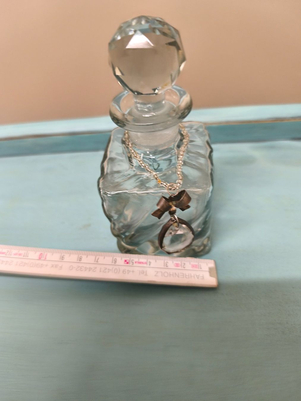 Flaconi: Nostalgische kleine Glas Flasche – Usato da Zürich venduto da Jul69 3