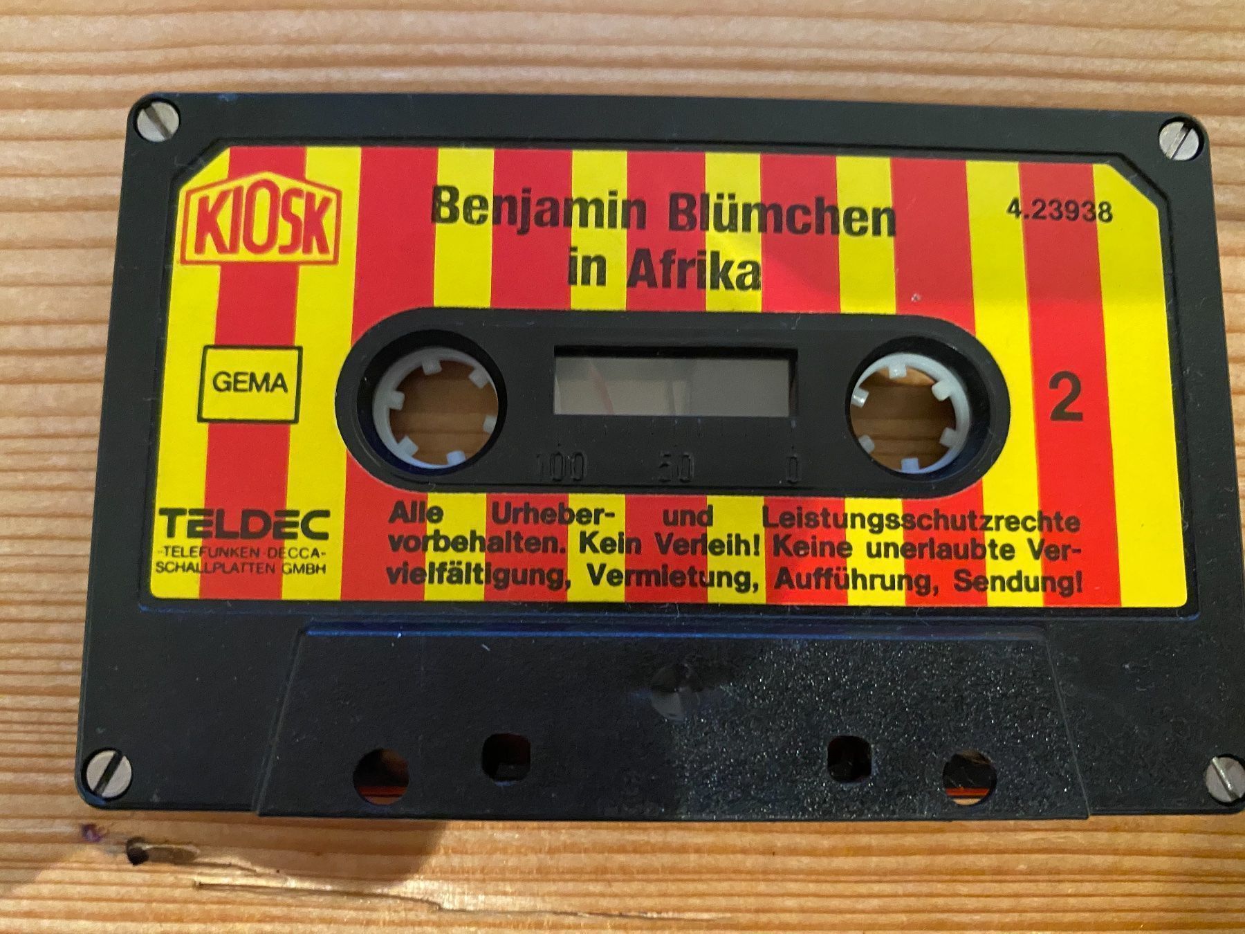 Musicassette: Kassette - Benjamin Blümchen (Folge 4) – Usato da St.Gallen venduto da kingsamas 6