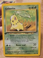 ​Pokémon Chikorita 54/111 1st Edition Neo Genesis (2000) ENG