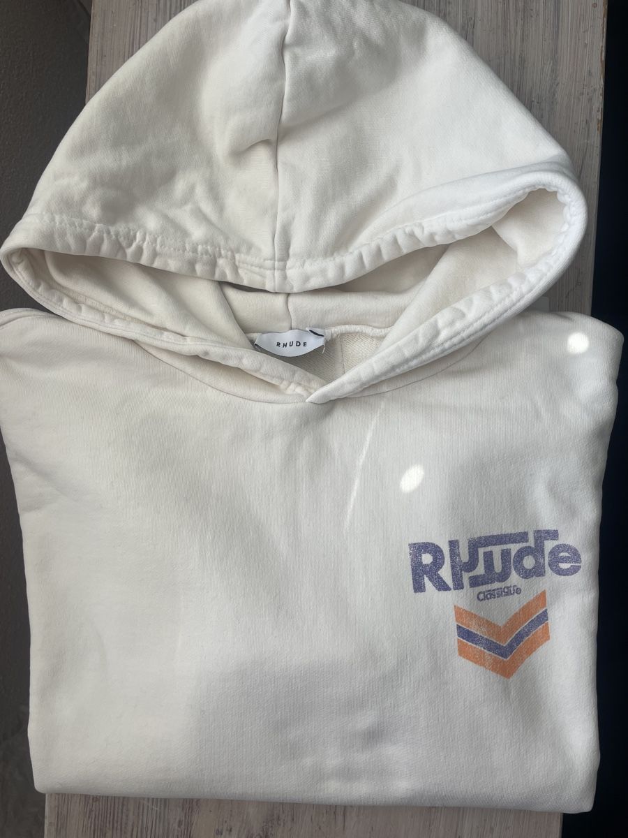Maglioni & Felpe: Rhude Hoodie White - Size M – Nuovo (secondo la descrizione) da Romanshorn venduto da jannishko