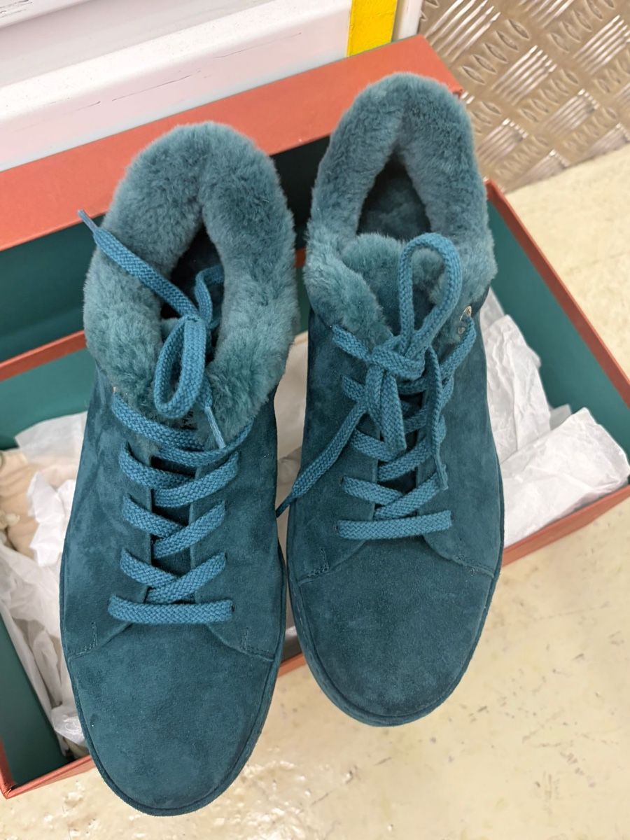Loro Piana Scarpe da donna: Baskets Loro Piana daim fourrées bleu 38 – Nuovo e nell'imballaggio originale da Lausanne venduto da ordinaire 2