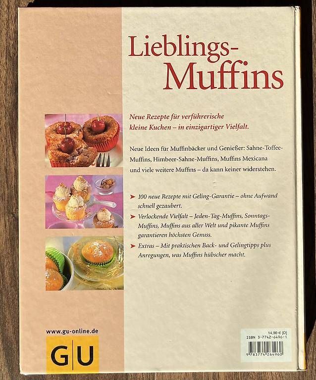 Libri: Buch Lieblingsmuffins – Usato da Rotkreuz venduto da Vauban 1