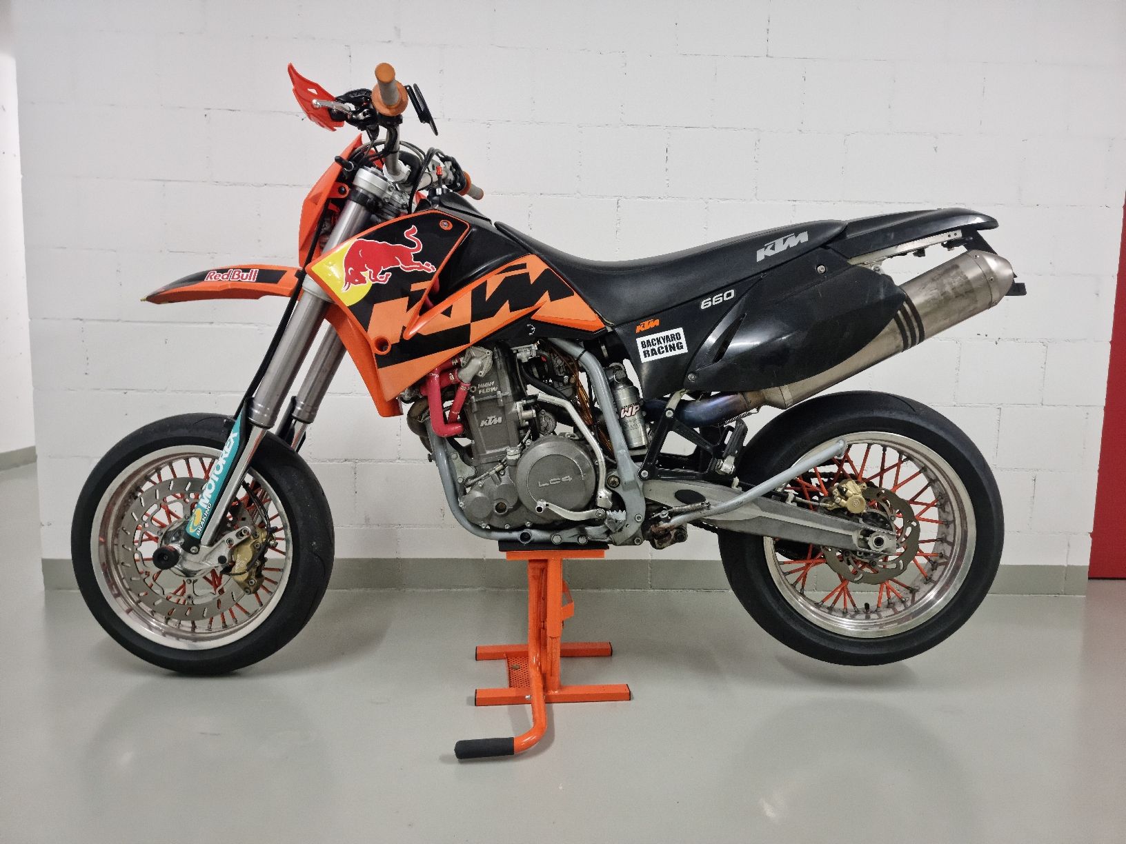 KTM Strada: KTM 660 LC4 Supermoto – Difettoso da Wolfwil venduto da Floeru34