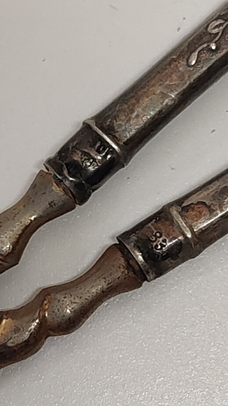 Tous les outils: Antike Schere 800er Silber (L34) – D'occasion à Neuenhof par SchnaeppliAllerlei 3