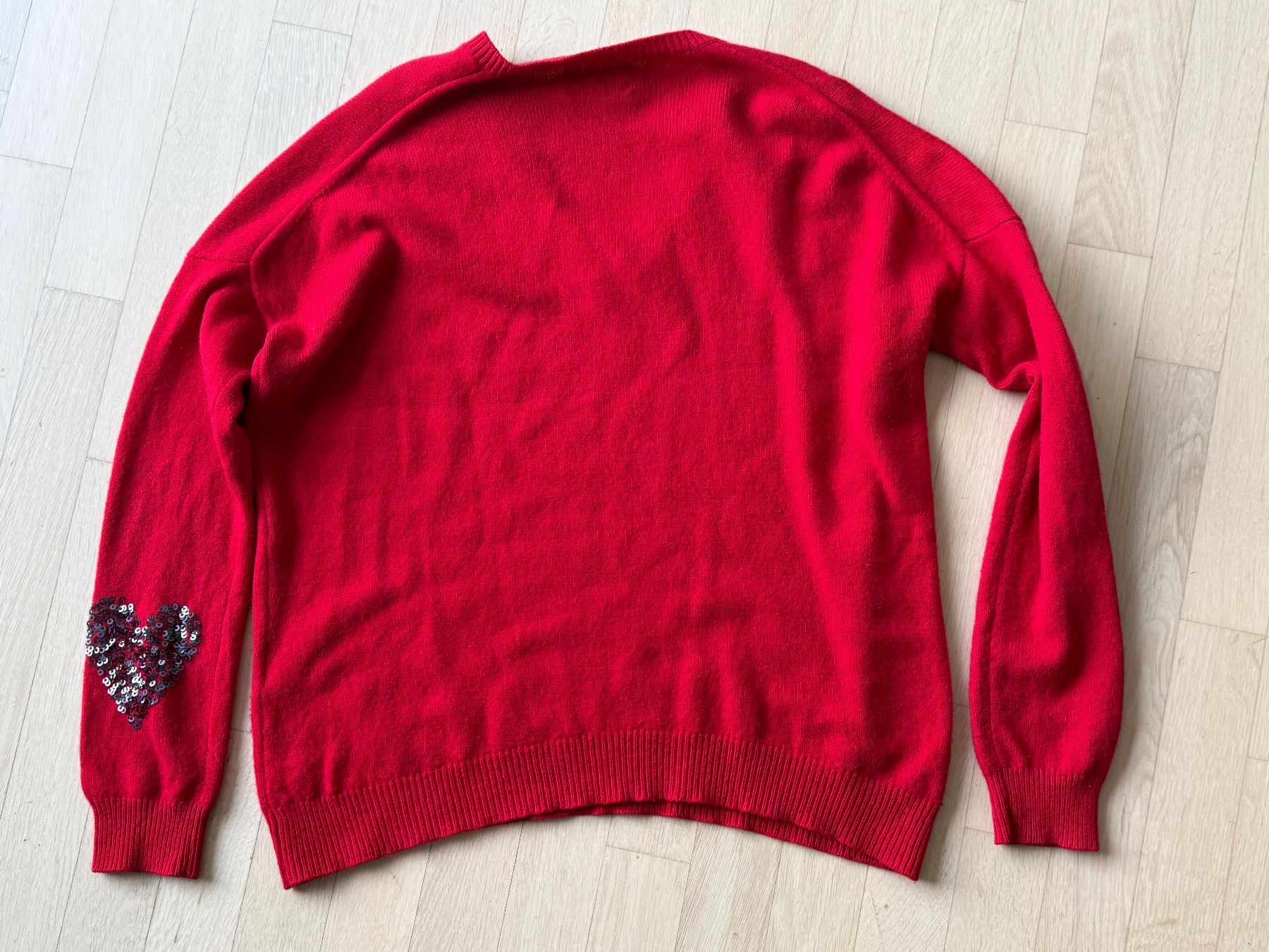 Pulls & Sweat-shirts: Zadig & Voltaire Pullover L Rot Wolle Cashmere – D'occasion à Basel par Rouge. 2