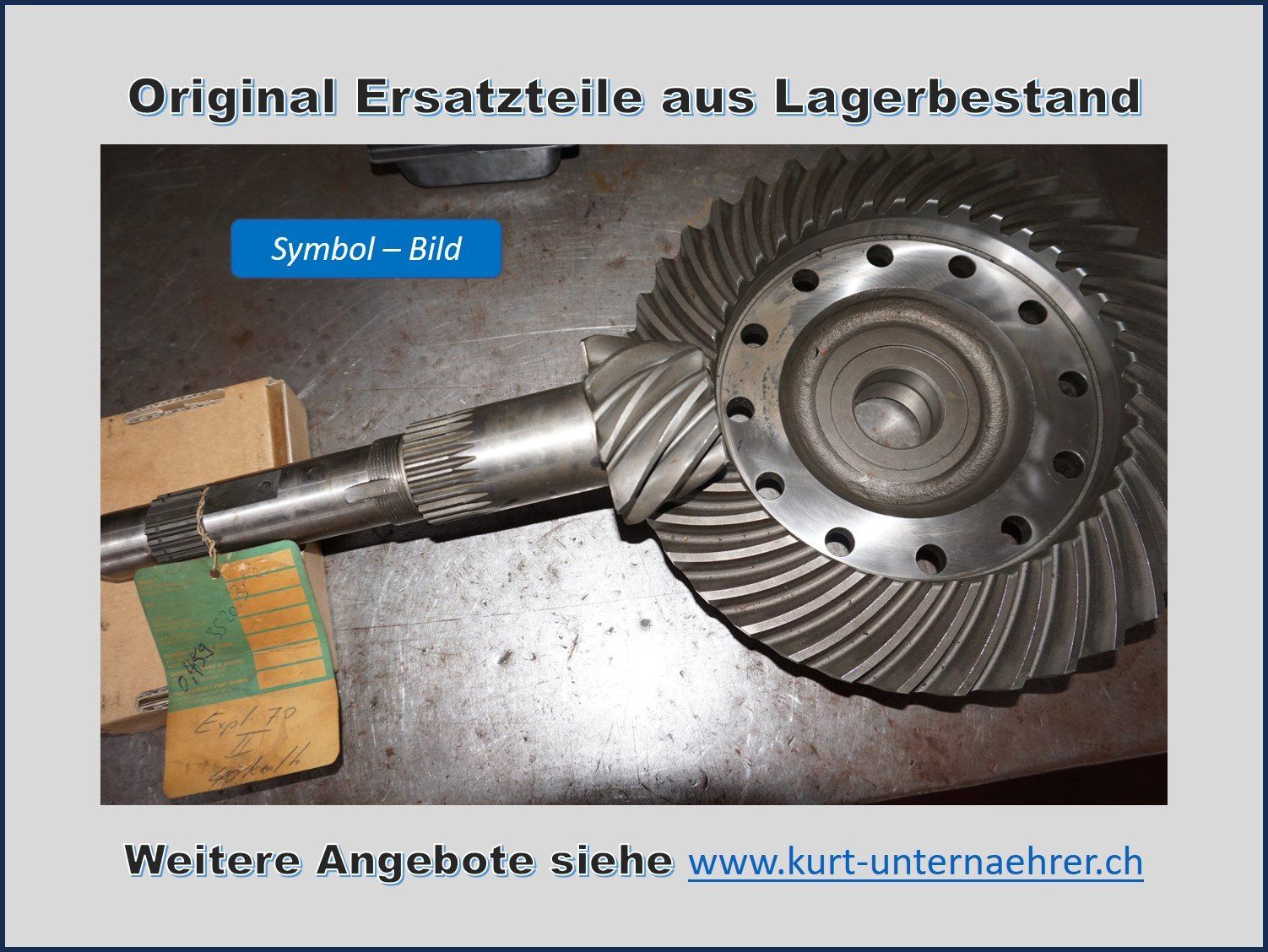 Traktoren: Kegeltrieb  Nr. 0.445.3520.3/20 – Gebraucht aus Hasle LU von kunternaehrerag