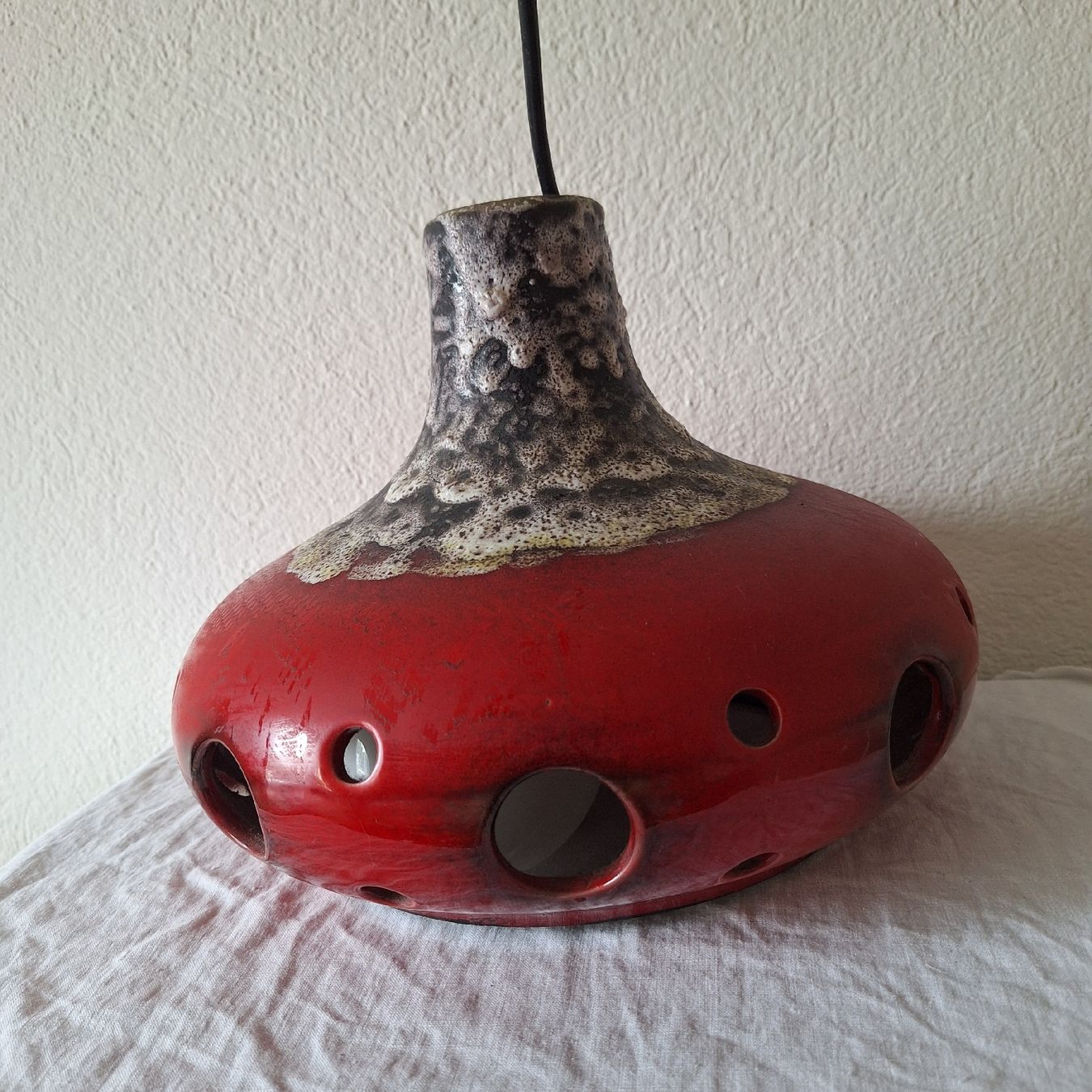 Lampade: Grosse, dicke Lava Lampe, 70er – Usato da Winterthur venduto da Goldpipau 1