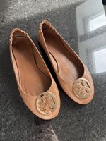 Tory Burch Reva Ballerinas braun Grösse 9.5 gebraucht