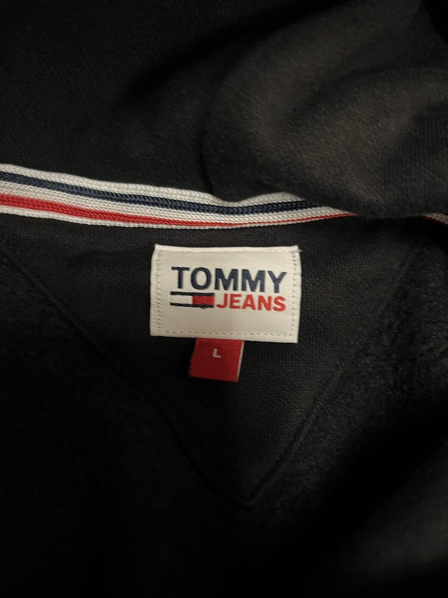 Tommy Hilfiger Pullover & Sweatshirts: Schwarzer Tommy Hilfiger Hoodie Gr. L – Gebraucht aus Rünenberg von ZwergLi100 2