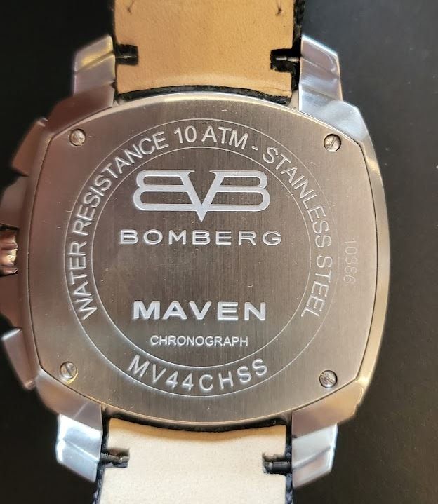 Bomberg maven outlet chronograph