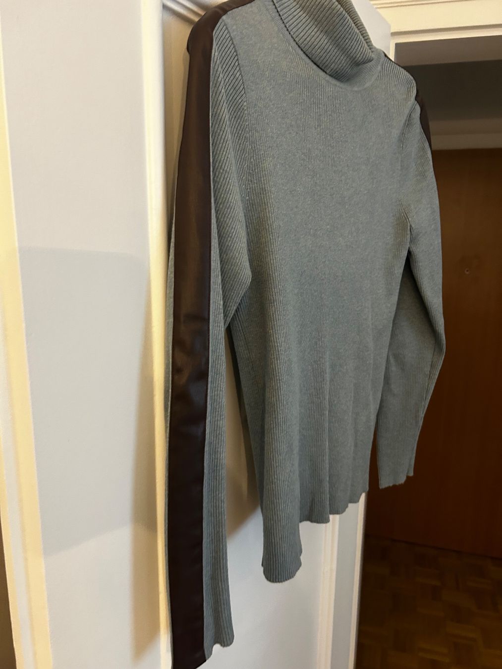 Ralph Lauren Maglioni & Felpe: Ralph Lauren Rollkragenpullover: Gr. L, blau/grün/beige – Difettoso da Basel venduto da Interstellar85 2
