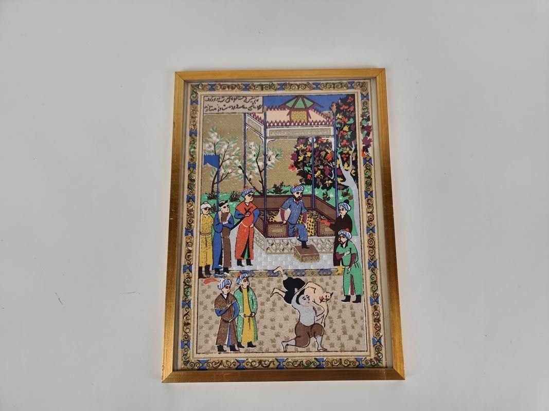 Gemälde: Persische/Indo-persische Miniatur Gemälde – Gebraucht aus Urtenen-Schönbühl von Restwert_Schoenbuehl 4
