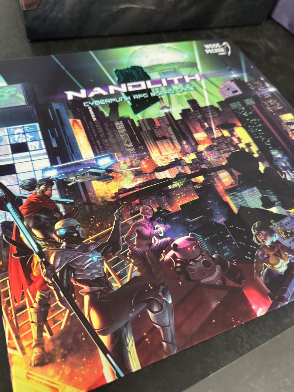 Giochi: Nanolith inkl. Deluxe Erweiterung EN – Nuovo (secondo la descrizione) da Winterthur venduto da J-Keller87 1