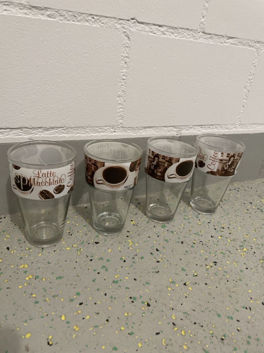 Bicchieri: 4er Set Kaffeegläser Latte Macchiato – Nuovo (secondo la descrizione) da Kottwil venduto da Mario_19
