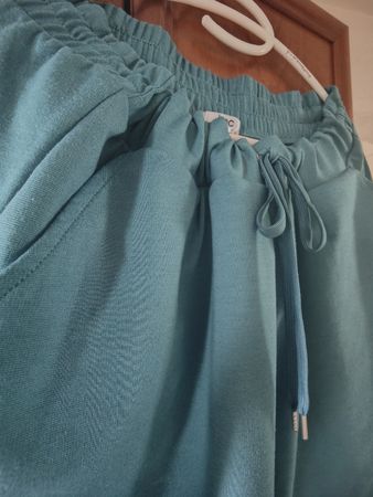 Trendige, Damen Hose, türkis, Grösse L